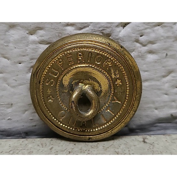 1 vintage button 5/8" united states maritime service - Picture 2 of 2